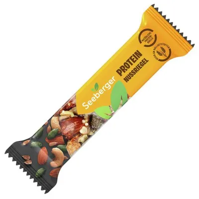 Produktbild von Seeberger Protein Nussriegel 35g