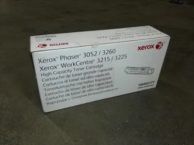 Produktbild von Xerox Phaser® 3052/3260, WorkCentre® 3215/3225 Hohe Kapazität-Tonermodul Schwarz (3000 Seiten) - 106R02777, 3000 Seiten, Schwarz, 1 Stück(e)