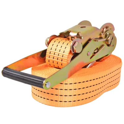 Immagine prodotto di Cinghie d'Ancoraggio 10 pz a Cricchetto 2 T 8mx50mm Arancione