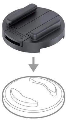 Produktbild von SP Connect 52801, Handy/Smartphone, Passive Halterung, Fahrrad, Motorrad, Roller, Schwarz