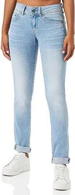 Produktbild von G-star Midge Saddle Mid Straight Fit Jeans Blau 29 / 30 Frau Blau 29