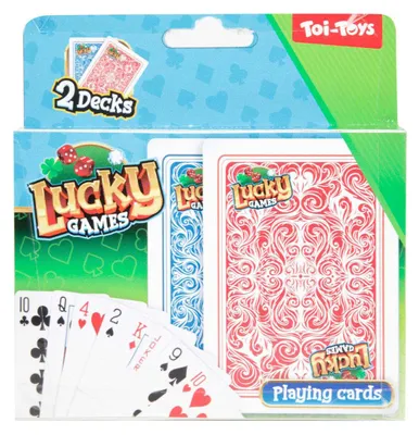 Image de Toi-toys Jeux de hasard Cartes à jouer, 2 pcs.
