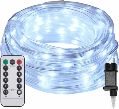Obrázok produktu pre vidaXL Svetelné lano so 120 LED diódami studenej bielej farby 5 m PVC
