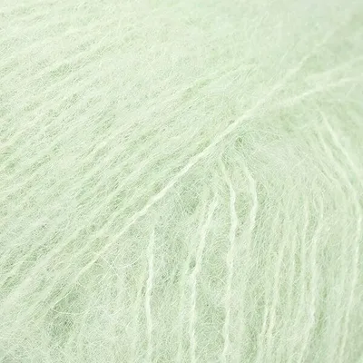 Produktbild von Drops Brushed Alpaca Silk Uni Colour 33 Pistachio Ice Cream Strickgarn
