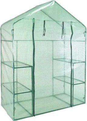 Produktbild von Koopman Gewächshaus begehbar 143 X 73 X 195 CM - Grün