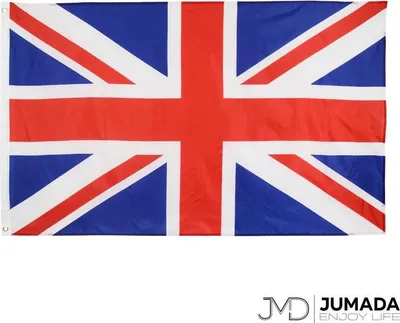 Obrázek produktu pro Jumadas Britská vlajka - Vlajka Velké Británie - Vlajka Velké Británie - Vlajky - Polyester - 150 x 90 cm
