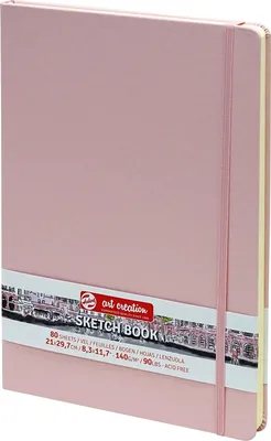 Immagine prodotto di ROYAL TALENS Art Creation Sketchbook 210 x 300 mm rosa 80 fogli