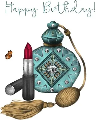 Produktbild von Handgefertigte Swarovski-Karte ohne Text, Geburtstag