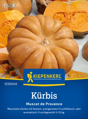 Artikelbild 2 von 'Kürbis Muscat de Provence' aus der Kategorie Muskatkürbissamen