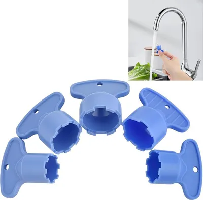 Produktbild von 5 Stück Strahlregler Wasserhahn Schlüssel, Wasserhahn Belüfterschlüssel Entfernung,Luftsprudler Montageschlüssel Armaturen
