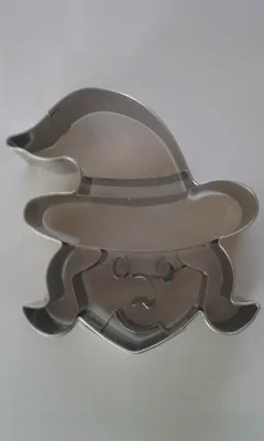 Produktbild von RBV Birkmann Ausstechform Hexengesicht frontal 8 cm - ein Stück