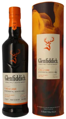 Produktbild von Glenfiddich FIRE & CANE Single Malt Scotch Whisky 43% Vol. 0,7l in Geschenkbox