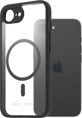 Obrázek produktu pro AlzaGuard průhledné TPU pouzdro kompatibilní s Magsafe pro iPhone 16e černé