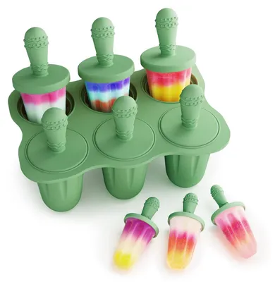 Silikon-Eisformen 6er-Set, 60 ml, BPA-frei, wiederverwendbar