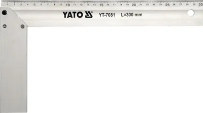 Obrázek produktu pro Yato YT-7082, Stolní pravítko, Hliník, Hliník, cm, mm, 350 mm, 1 kusů