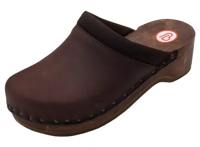 Produktbild von Berkemann Soft-Toeffler Dunkelbraun Fettleder Größe: 46.5 Normal