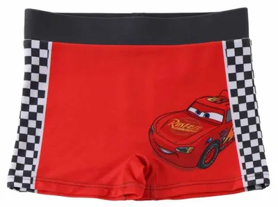 Immagine prodotto di Pantaloni da bagno per bambini, comodi, leggeri e ad asciugatura rapida, shorts da bagno ideali per l'estate, la spiaggia e la piscina, colore rosso, taglia 6 anni