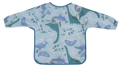 Obrázok produktu pre Lorelli podbradník s rukávmi – detský podbradník 6+ mesiacov, bavlna/polyester, PEVA zadná strana, UNI BOY GIRL, Yellow Blue Pink