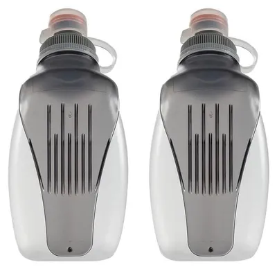 Obrázok produktu pre Omgoods – 2 fľaše na pitie vhodné na beh, objem 250 ml, bez obsahu BPA