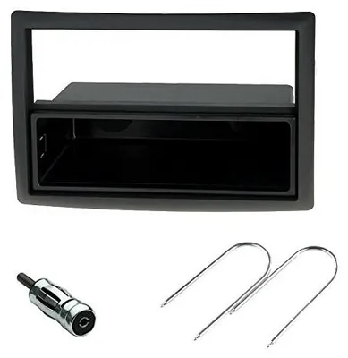 1 DIN Radioblende für Renault Megane 2005-2007, schwarz