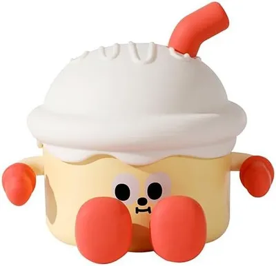 Produktbild von Eiscreme-Nachtlicht für Kinder, Touch-Steuerung, Silikon-Nachtlicht für Kinder, LED-Baby-Kawaii-Pflegelicht mit USB-Aufladung, geeignet für Babyzimmer