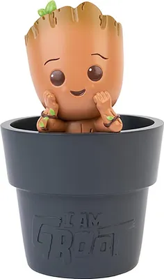 Obrázok produktu pre 3D držiak pera Marvel Guardians of the Galaxy I Am Groot, polyresin, ručne maľovaný