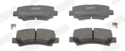 Produktbild von JURID Bremsbeläge Satz Vorne für SUZUKI Wagon R+ Schrägheck (MM) 572589J