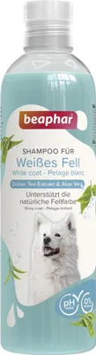 Produktbild von Beaphar Shampoo für weißes Fell 250 ml
