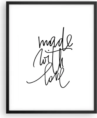 Produktbild von Gerahmtes Poster - Schwarzer Rahmen - Erstellt mit Liebe - 40x50 cm - Wand Bild - Wanddeko - Wandbilder - Kunstposter - Wandposter - Bilderrahmen - Bilder - Kunstdruck - P2BPA40x50-4499