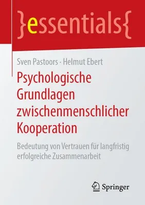 Obrázek produktu pro Psychologische Grundlagen zwischenmenschlicher Kooperation