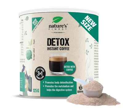 Nature's Finest Instant Detox Coffee mix, pulver, superfood, #WeAreNature