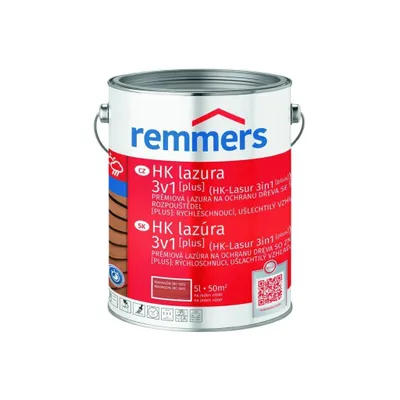 Immagine prodotto di REMMERS HK-Lasur 3in1 Plus - 5 litri (MOGANO)