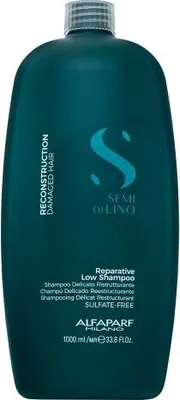 Produktbild von Alfaparf Milano Semi Di Lino Reconstruction Reparative Low Shampoo Pflegeshampoo für geschädigtes Haar 1000 ml