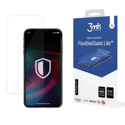 Produktbild von 3mk Display Hybridglas FlexibleGlass Lite für Apple iPhone 14 Plus/14 Pro Max 0,16mm 6H