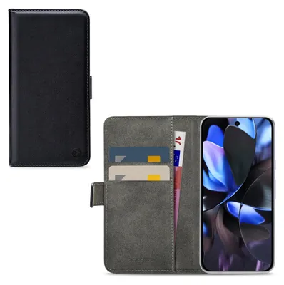Productafbeelding van Mobilize Classic Gelly Wallet Bookcase hoesje voor Google Pixel 9 Pro XL - 2 pasjes Kunstleer Zwart