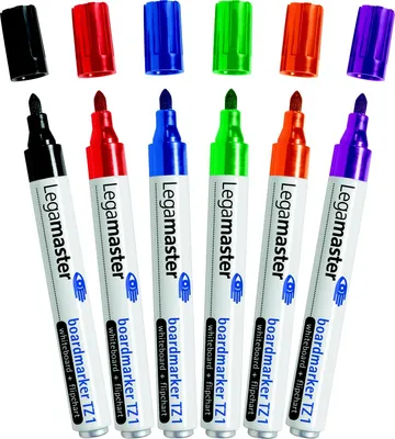 Immagine prodotto di Pennarello per lavagne TZ 1 set da 6 assortiti confezione da 10