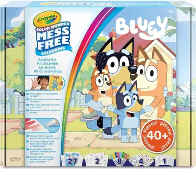 Image de Crayola - Color Wonder Super Set Bluey