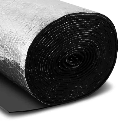 Imagen del producto de Aislante autoadhesivo - Caucho y aluminio - 32 cm x 10 m