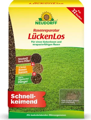 Obrázok produktu pre Neudorff GapLot 2,5 kg na 32 medzier Zmes na opravu trávnika