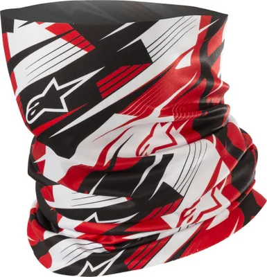 Obrázok produktu pre Alpinestars Blurred nákrčník, čierna/červená, jedna veľkosť