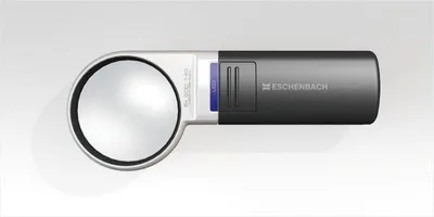 Produktbild von Eschenbach Lupe mobilux LED, 24dpt, 6X Ø 58mm