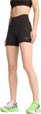 Produktbild von Puma W PUMA x HYROX Cloudspun 3' Short Tight - schwarz, Größe:XS