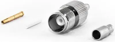 Produktbild von TNC-Buchse Crimp für RG316 Kabel – Koaxialstecker Adapter