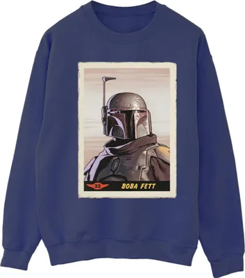 Produktbild von Star Wars - "The Mandalorian" Sweatshirt für Damen BI39326 (M) (Marineblau)