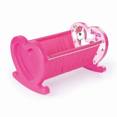Produktbild von Dolu Eenhoorn Poppenwiegje Roze