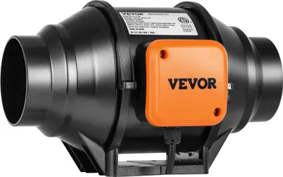 Produktbild von 102 mm Inline-Kanalventilator HVAC-Abluftgebläse-Kit mit variabler Drehzahlregelung