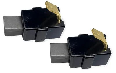 Produktbild von 2x Kohlebürsten für Makita 6904V 6402 6904VH HP1030 HP1300S (CB415 191950-1)
