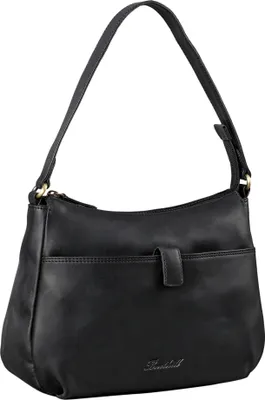 Produktbild von Benthill Handtasche Damen Leder - Damentasche aus Rindsleder - Echt Leder Schultertasche mit Reißverschluss - Vintage Umhängetasche