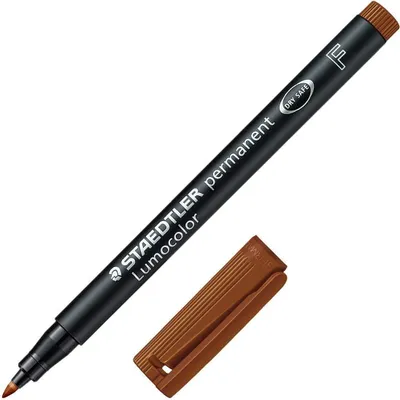 Produktbild von STAEDTLER Lumocolor Permanent Marker 318F braun