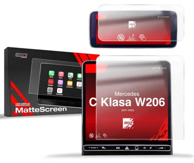 Obrázek produktu pro Matné sklo GrizzGlass CarDisplay Protection  Mercedes C Klasa W206 (2021-2026) [2in1]
